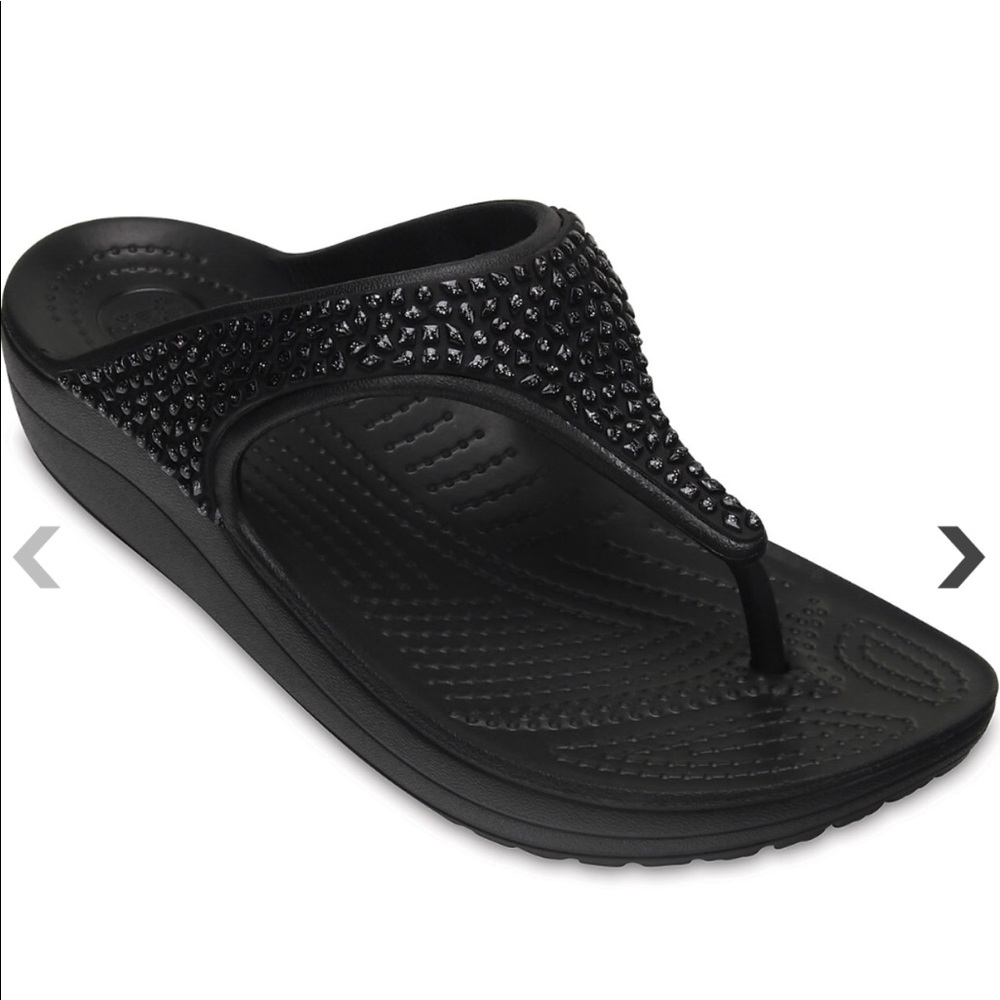 Crocs Sloane Embellished Flip-Flop